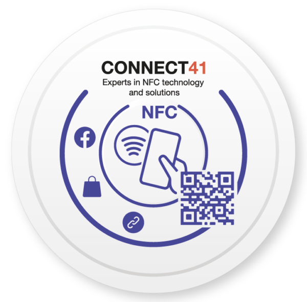 Connected sticker