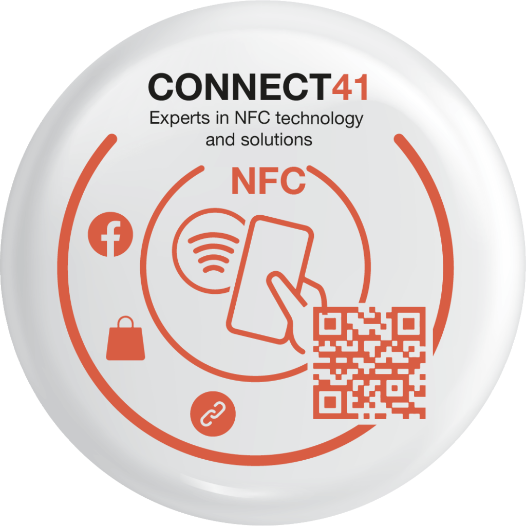 NFC Sticker Red